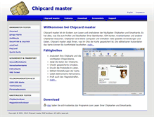 Tablet Screenshot of chipcardmaster.de